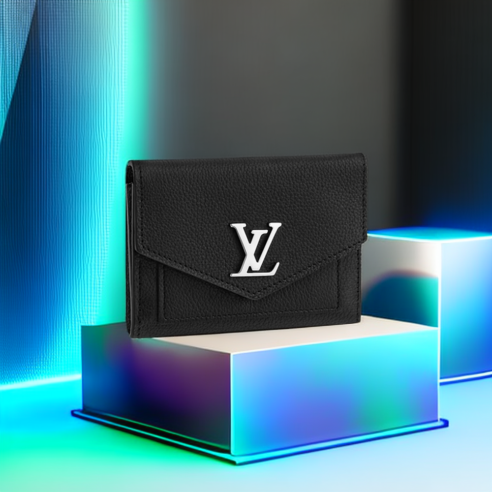 Louis Vuitton LOCKME Mylockme Compact Wallet (M62947)